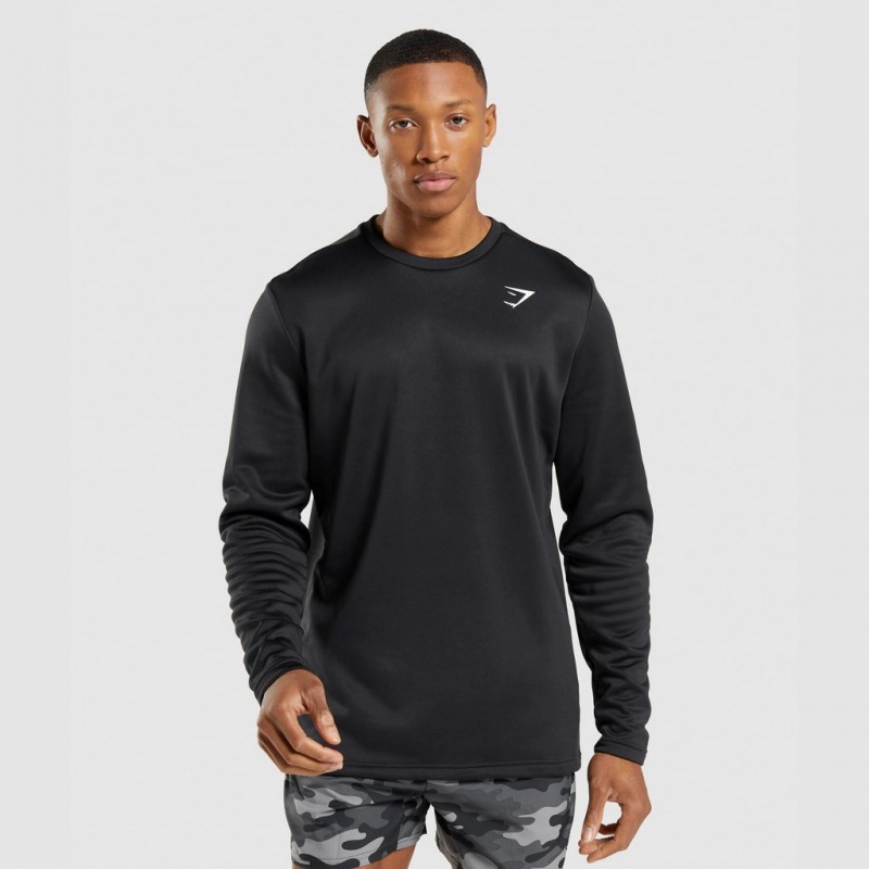 Φουτερ Gymshark Arrival Crew μαυρα | 547SBHTKQ