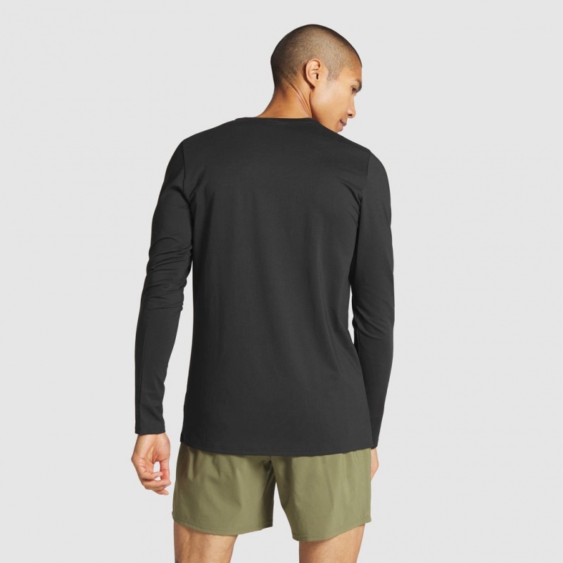 μπλουζακια Gymshark Arrival Long Sleeve μαυρα | 926ONDBYQ