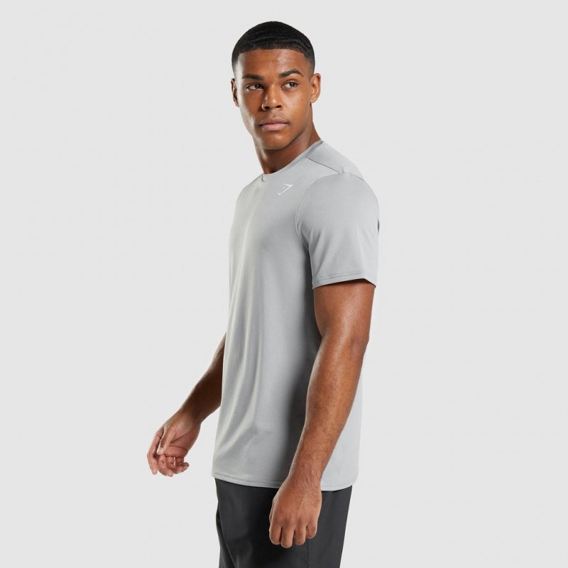 μπλουζακια Gymshark Arrival Regular Fit γκρι | 196NCUVTE