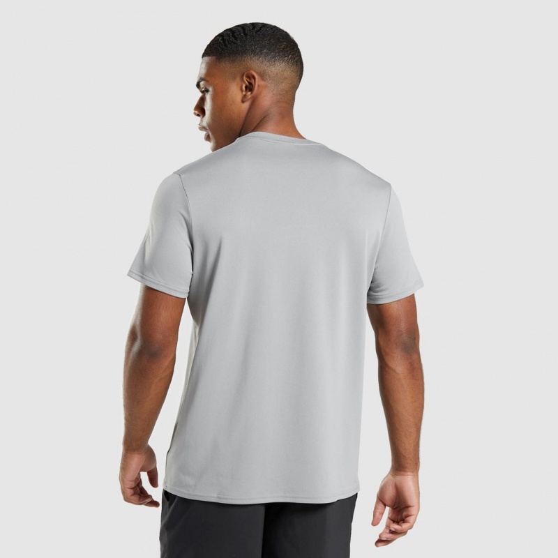 μπλουζακια Gymshark Arrival Regular Fit γκρι | 196NCUVTE