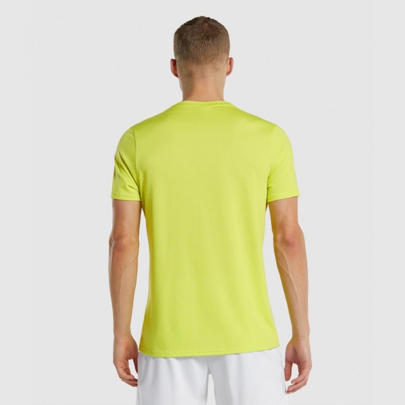 μπλουζακια Gymshark Arrival Regular Fit κίτρινα | 405ZVXOTK