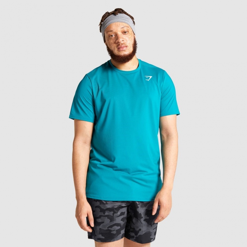 μπλουζακια Gymshark Arrival Teal | 809LJXSOF