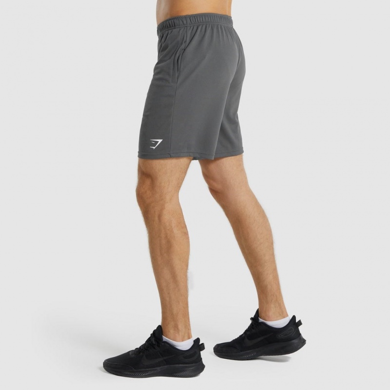Σορτσ Gymshark Arrival Πλεκτά Charcoal | 498ZVJXWD