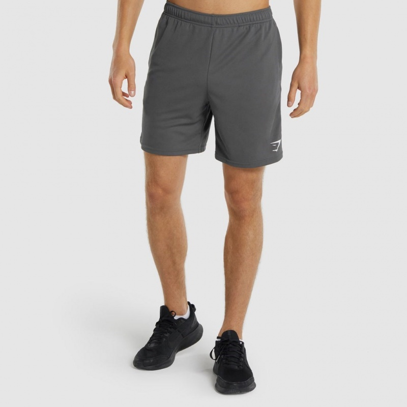 Σορτσ Gymshark Arrival Πλεκτά Charcoal | 498ZVJXWD