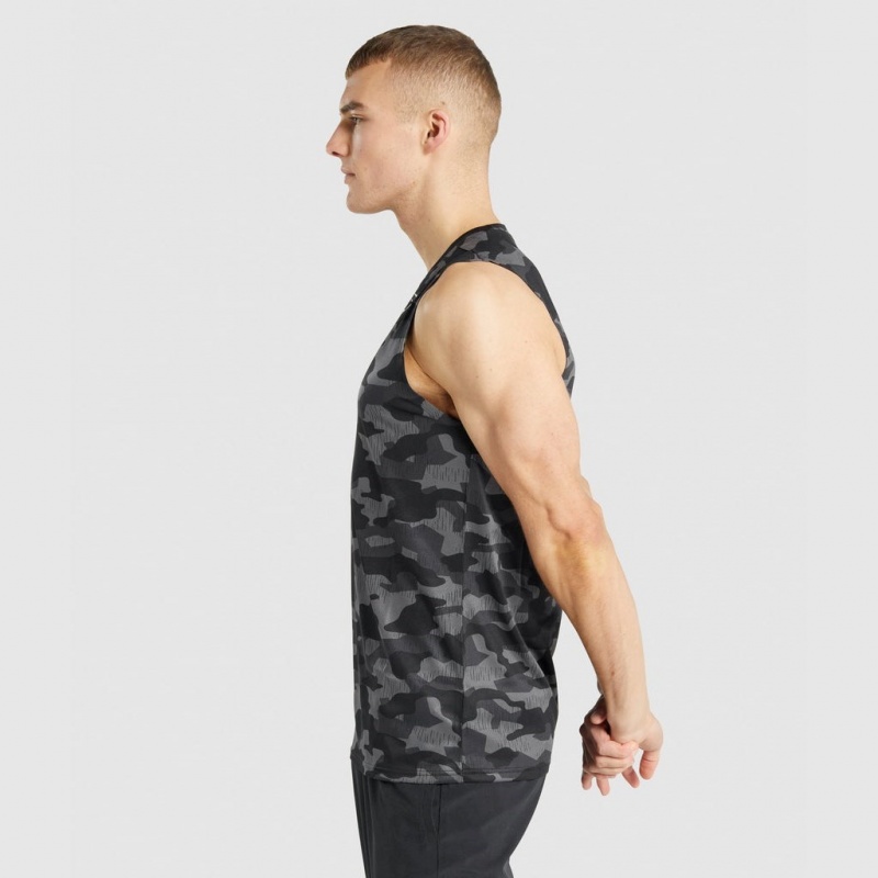 μπλουζακια Gymshark Arrival αμανικα Tee γκρι | 037MFOQGB