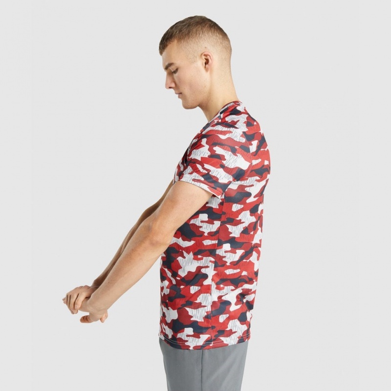 μπλουζακια Gymshark Arrival κοκκινα | 239UGXYWB