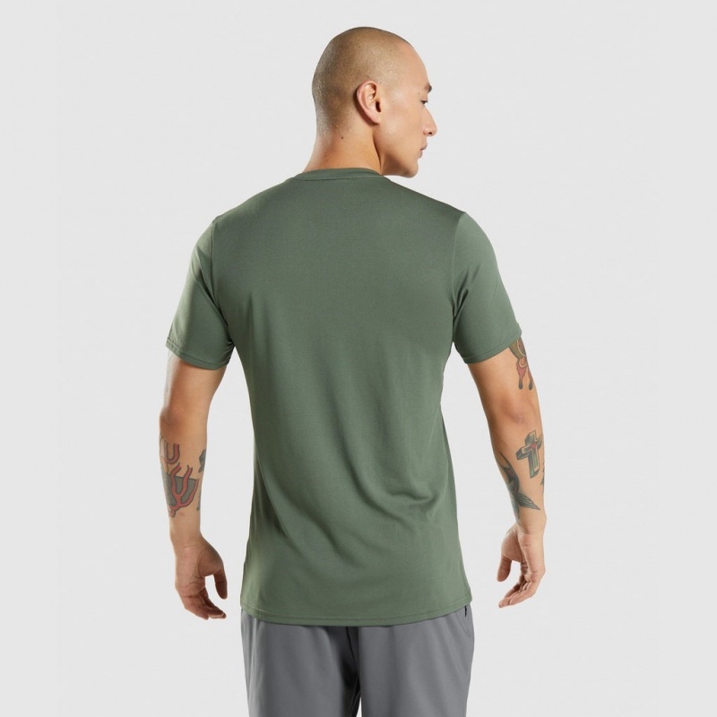 μπλουζακια Gymshark Arrival πρασινο | 250WPOTFK