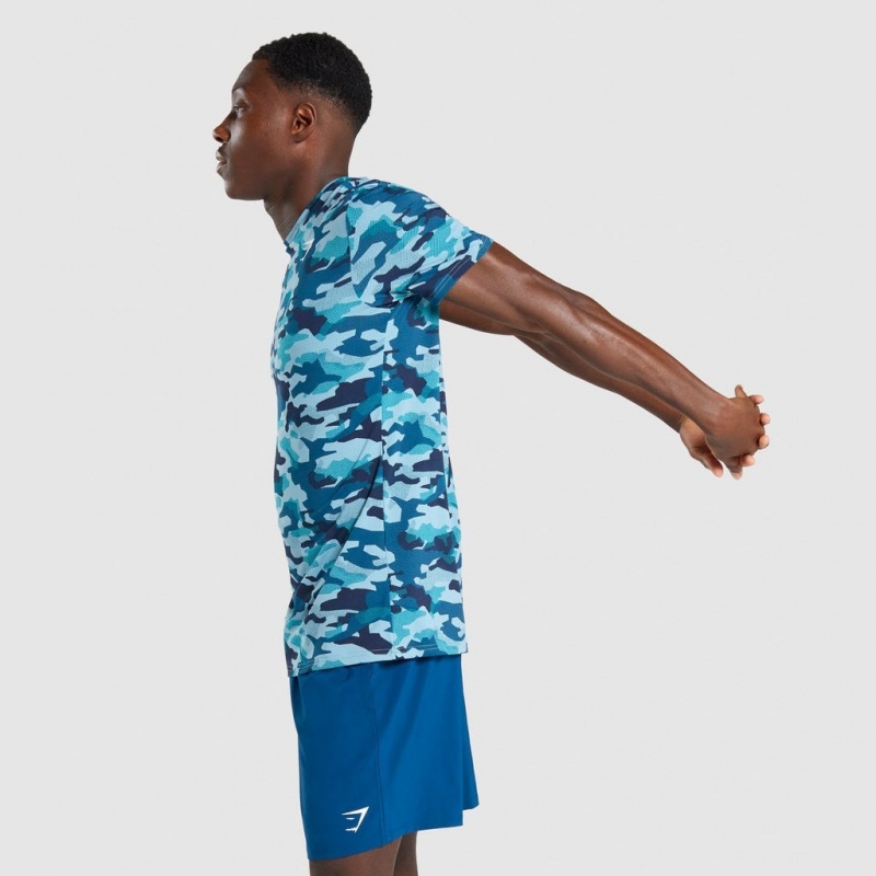 μπλουζακια Gymshark Arrival καμουφλάζ | 436QOEPBW