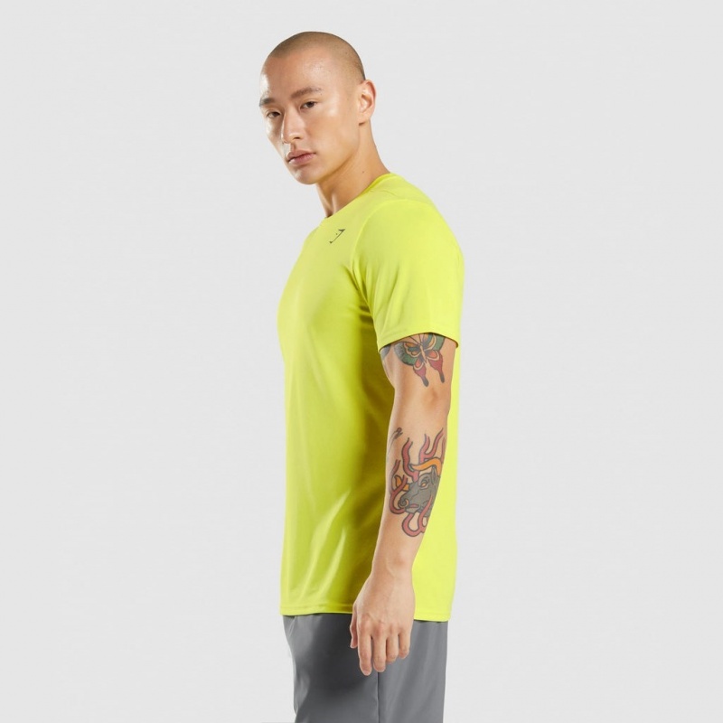 μπλουζακια Gymshark Arrival κίτρινα | 587QXNGCT