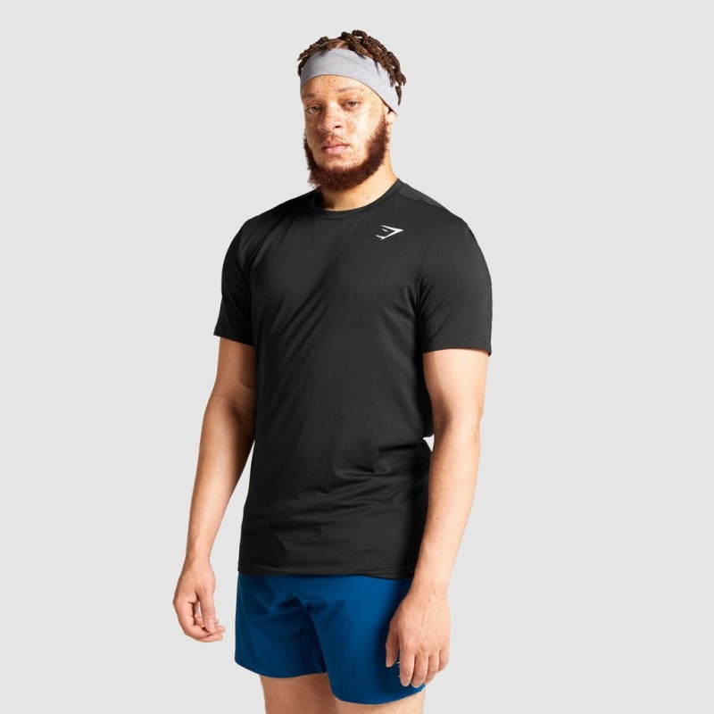 μπλουζακια Gymshark Arrival μαυρα | 619TEJUVN