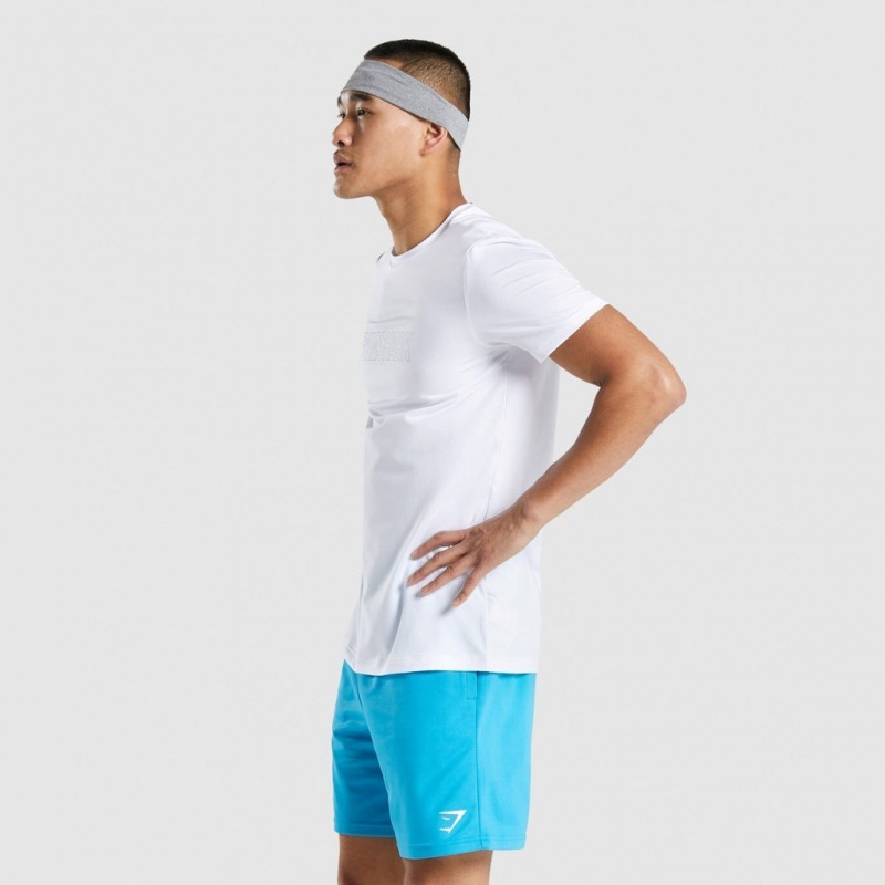 μπλουζακια Gymshark Arrival σταμπεσ ασπρα | 183YSINTG