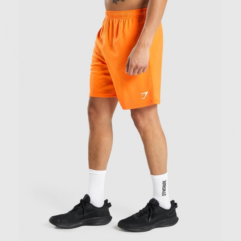Σορτσ Gymshark Arrival Πλεκτά πορτοκαλι | 341QHPBAX