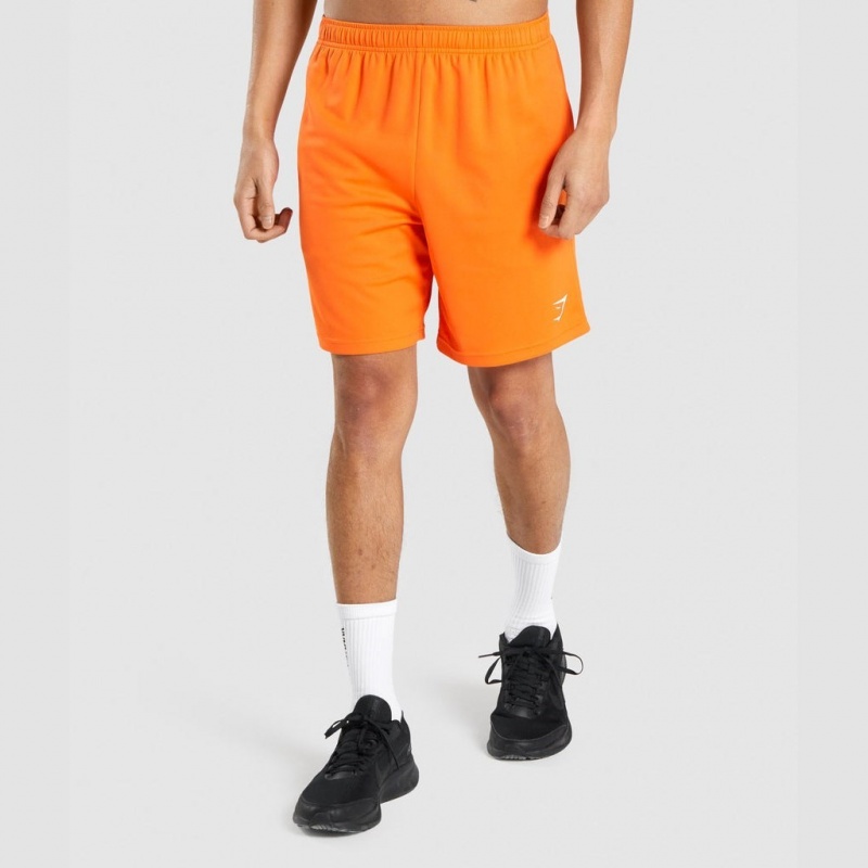 Σορτσ Gymshark Arrival Πλεκτά πορτοκαλι | 341QHPBAX