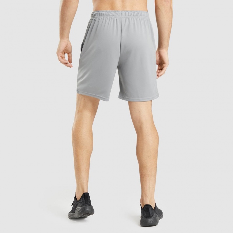 Σορτσ Gymshark Arrival Πλεκτά γκρι | 461QDSUOG