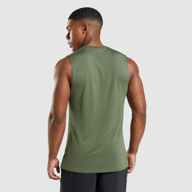 μπλουζακια Gymshark Arrival αμανικα Ελιά | 762QOZKIG