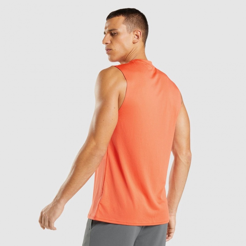 μπλουζακια Gymshark Arrival αμανικα πορτοκαλι | 803IKSEGN