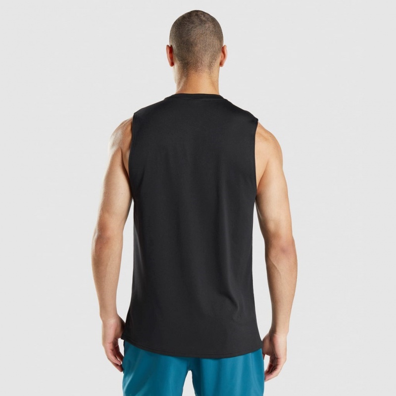 μπλουζακια Gymshark Arrival αμανικα μαυρα | 890VEPLWC