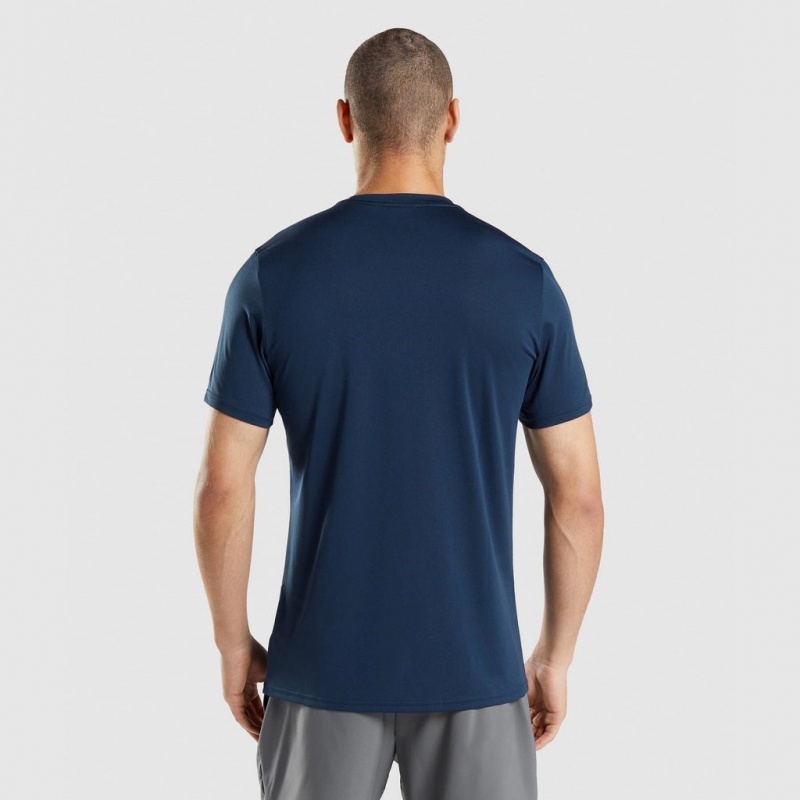 μπλουζακια Gymshark Arrival σκουρο μπλε | 953HDIZNJ