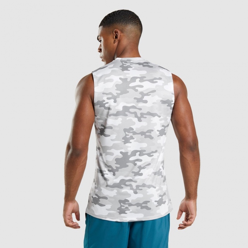 μπλουζακια Gymshark Arrival αμανικα ανοιχτο γκρι | 032PIWFVT