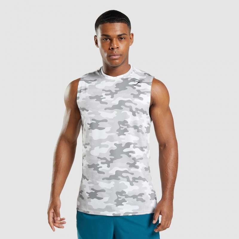 μπλουζακια Gymshark Arrival αμανικα ανοιχτο γκρι | 032PIWFVT