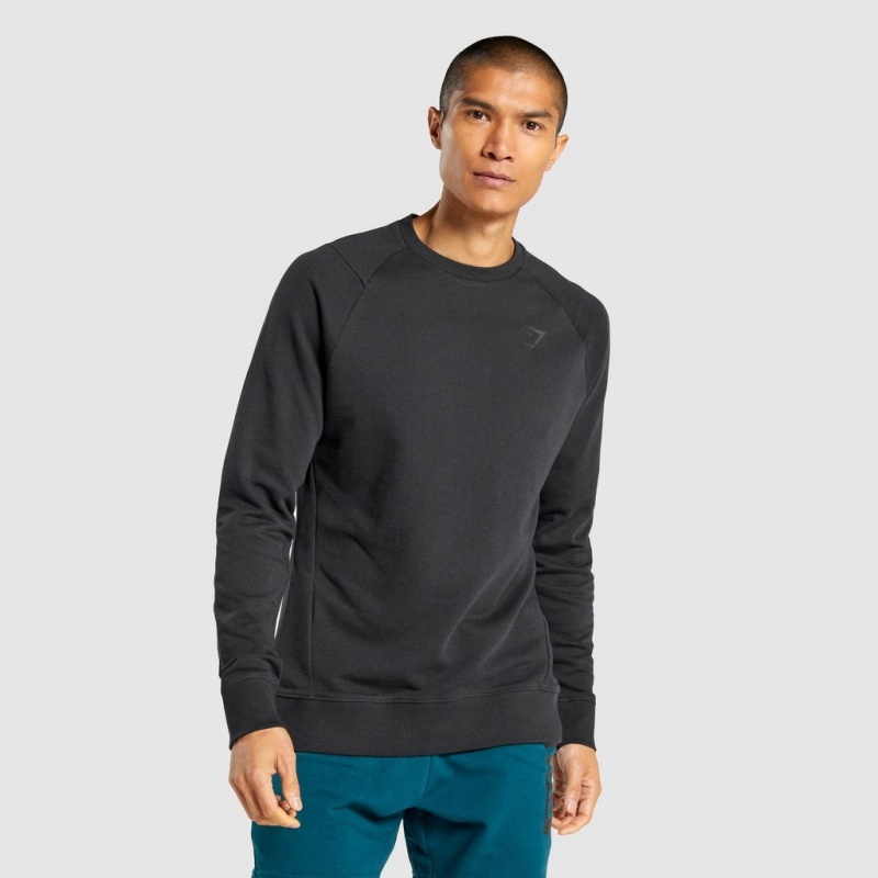 μπλουζακια Gymshark Bold Crew μαυρα | 658JOFCAV