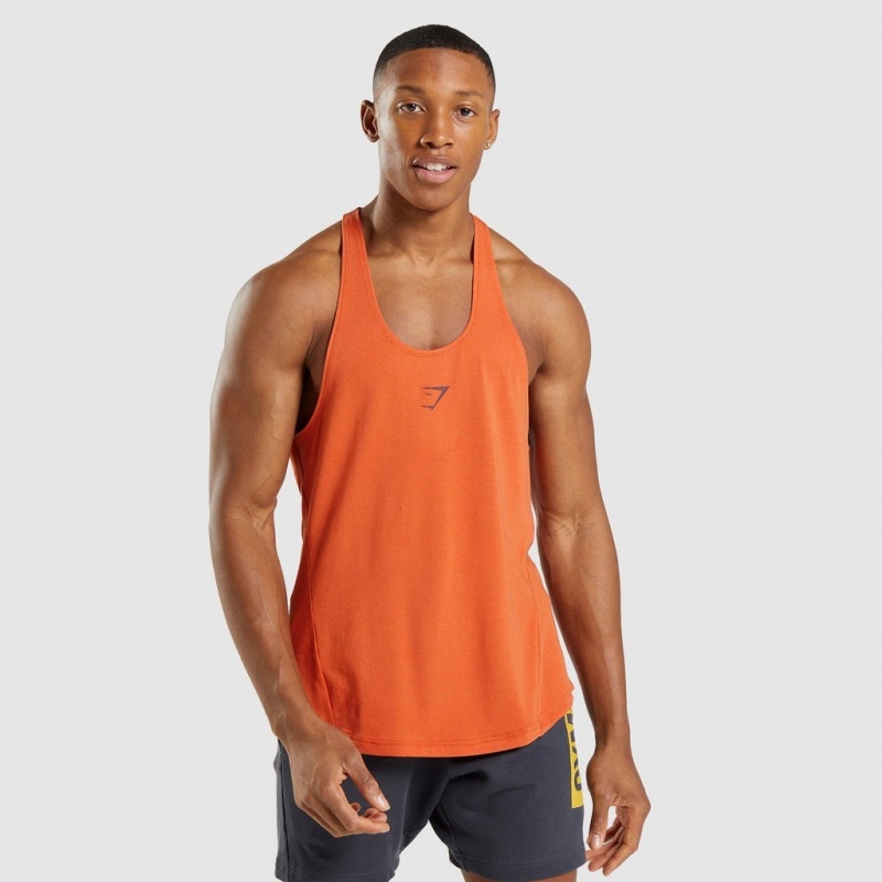 Γιλεκο Gymshark Bold Stringer πορτοκαλι | 586ULPWZQ