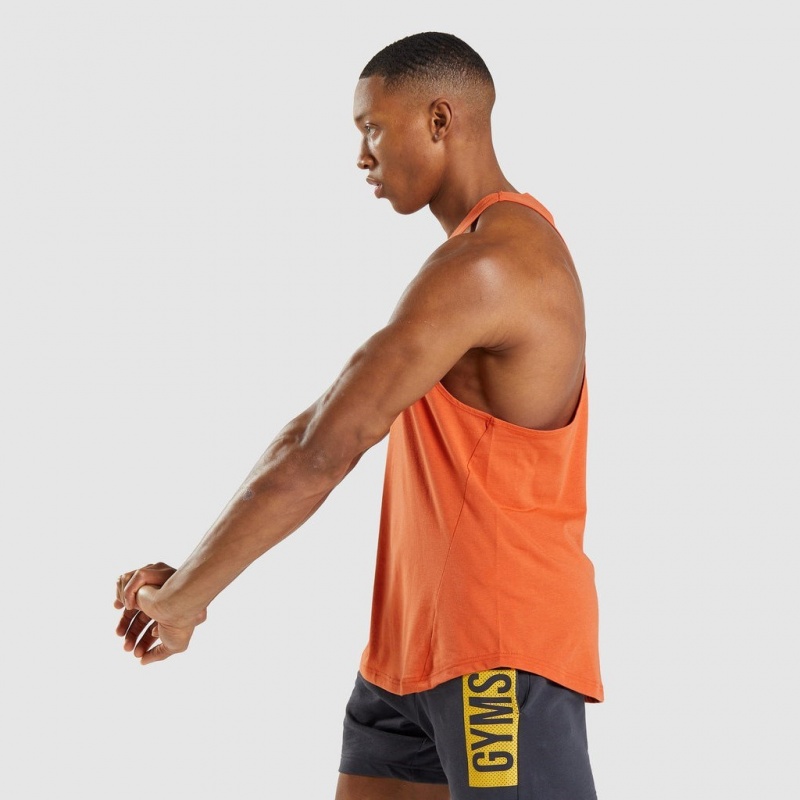 Γιλεκο Gymshark Bold Stringer πορτοκαλι | 586ULPWZQ
