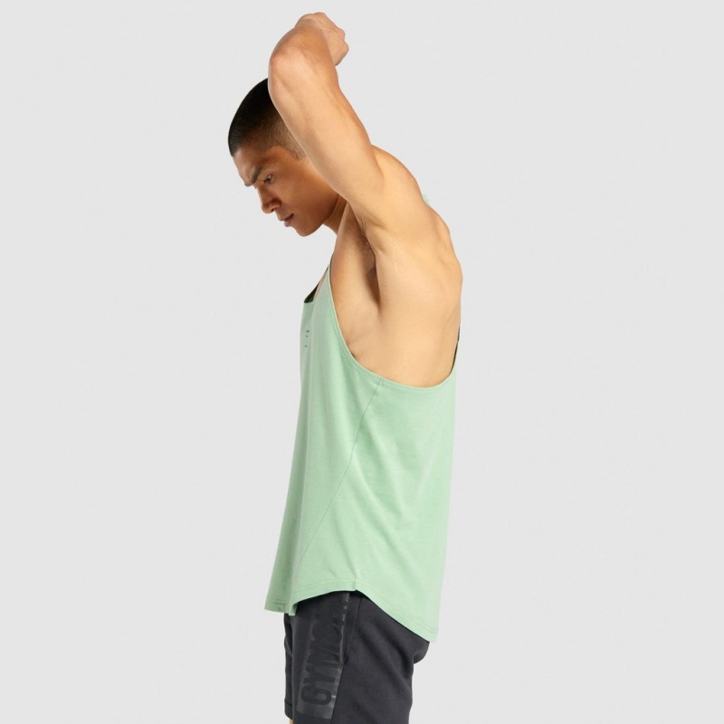 Γιλεκο Gymshark Bold Stringer πρασινο | 789HXIYKF