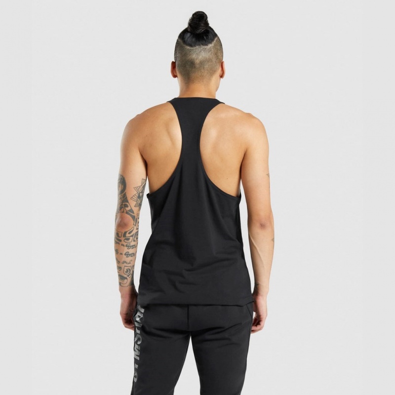Γιλεκο Gymshark Bold Stringer μαυρα μαυρα | 049CWIXJS