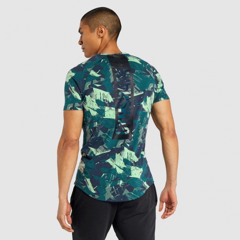 μπλουζακια Gymshark Bold πρασινο | 147JFMZHN