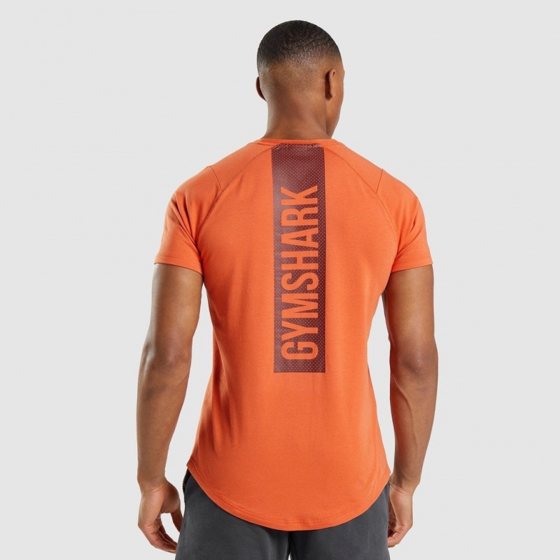 μπλουζακια Gymshark Bold πορτοκαλι | 152YLARCI
