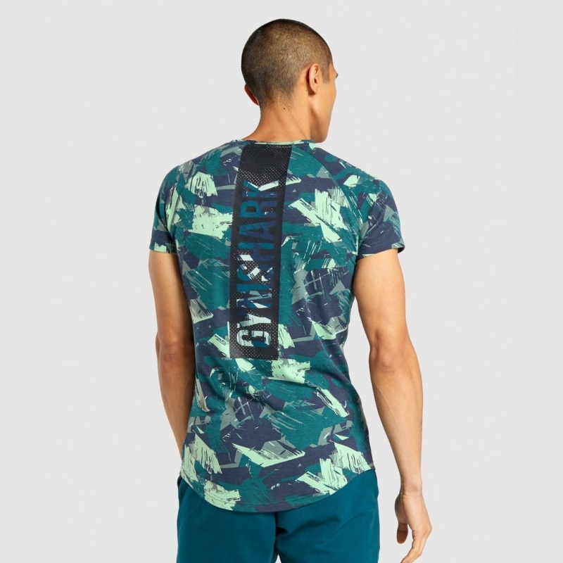 μπλουζακια Gymshark Bold πρασινο | 362CBVWGY