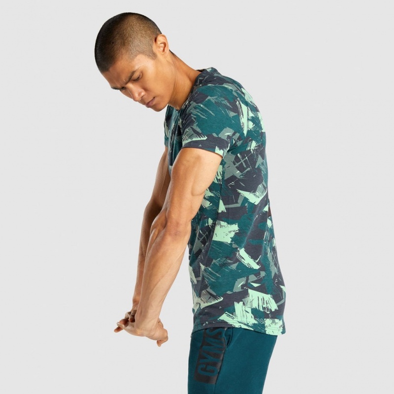 μπλουζακια Gymshark Bold πρασινο | 362CBVWGY