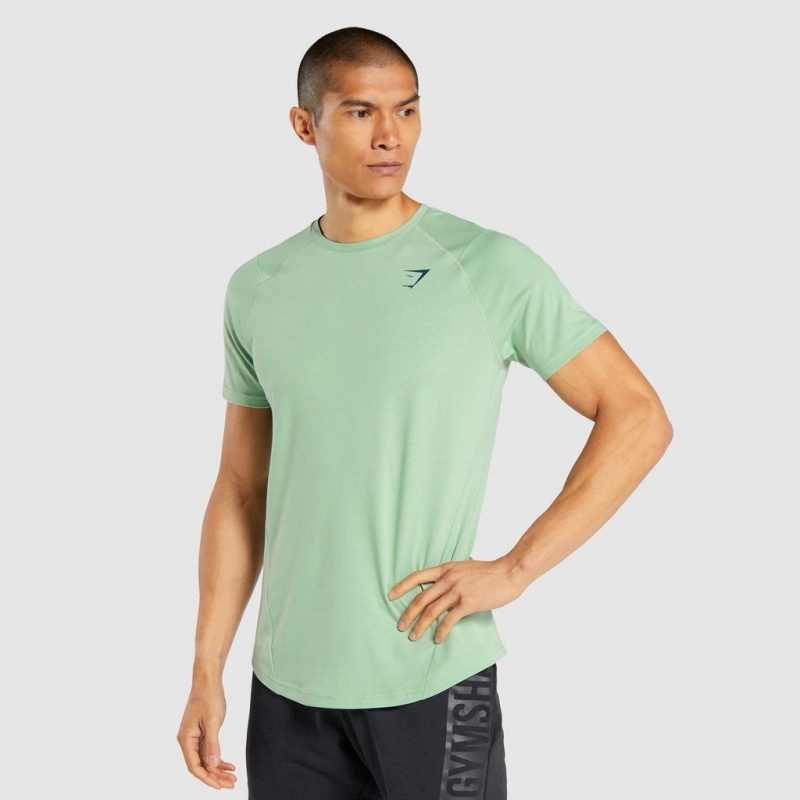 μπλουζακια Gymshark Bold πρασινο | 715KYSGDT