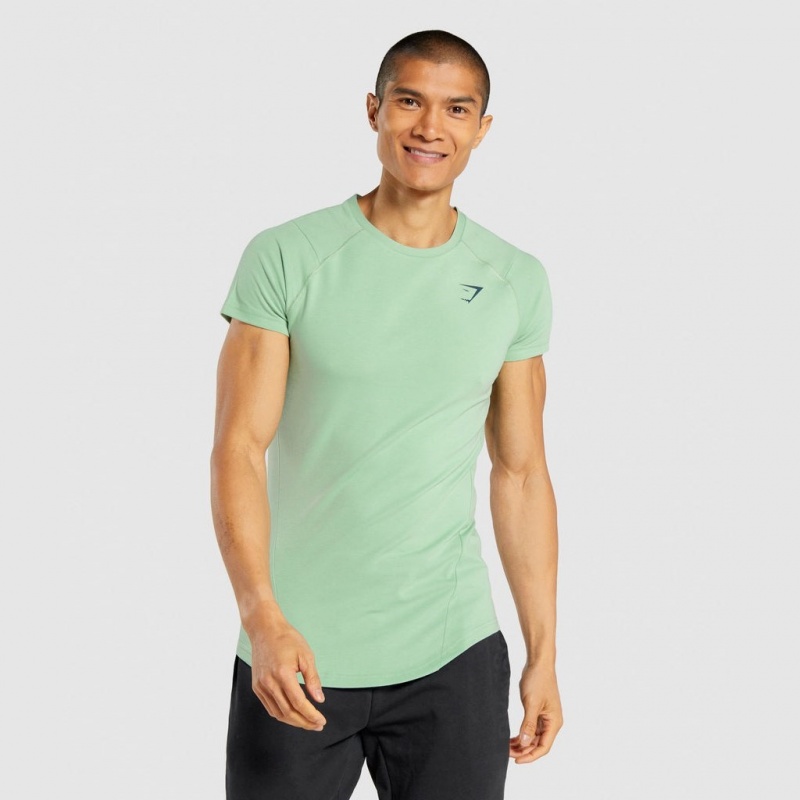 μπλουζακια Gymshark Bold πρασινο | 802SCZYAJ