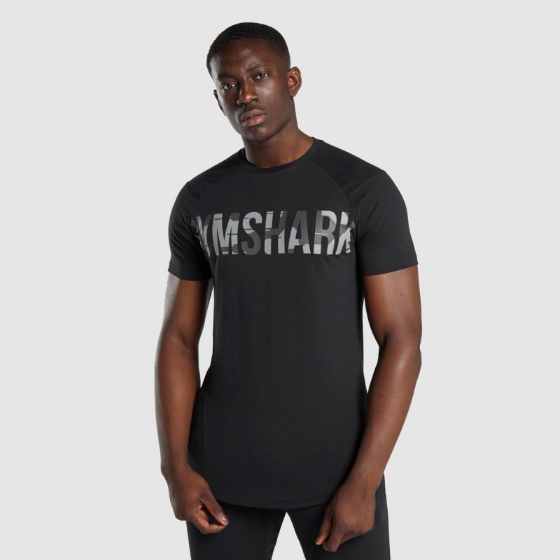 μπλουζακια Gymshark Bold μαυρα καμουφλάζ | 305MUDAIB