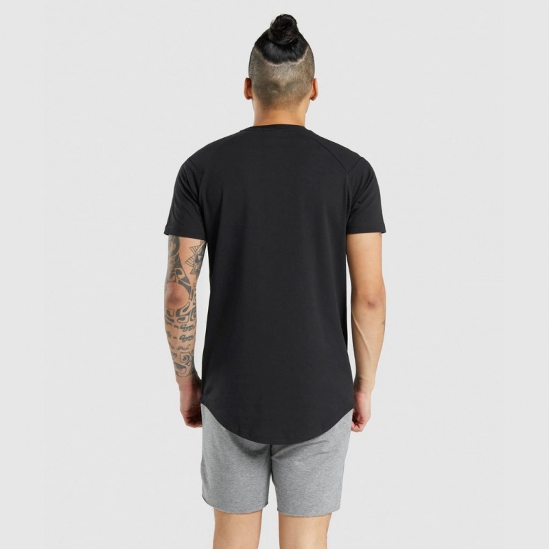 μπλουζακια Gymshark Bold μαυρα μαυρα | 793EKPDFM