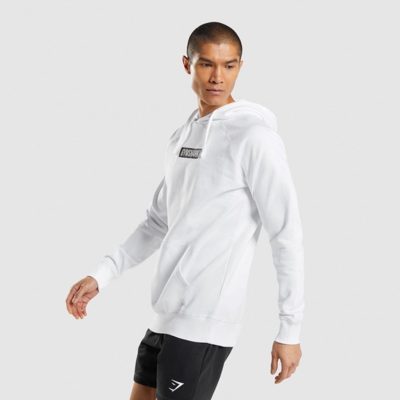 Φουτερ Gymshark Central ασπρα | 831DWFPHK