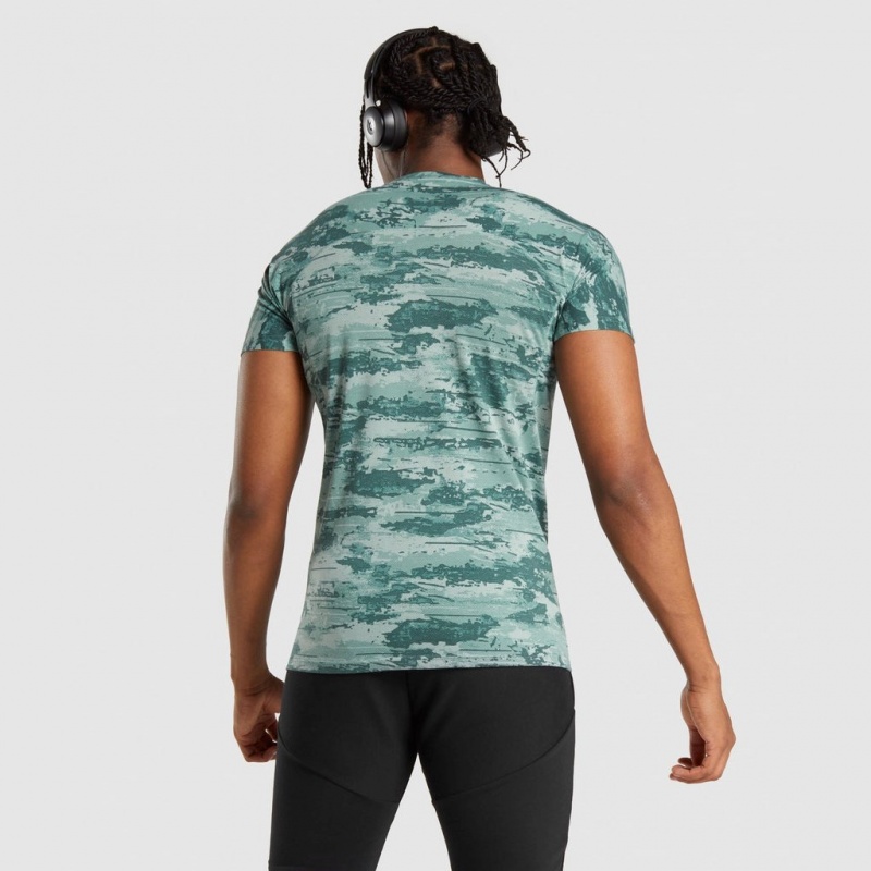 μπλουζακια Gymshark Chalk ανοιχτο πρασινο | 265BHIDYO