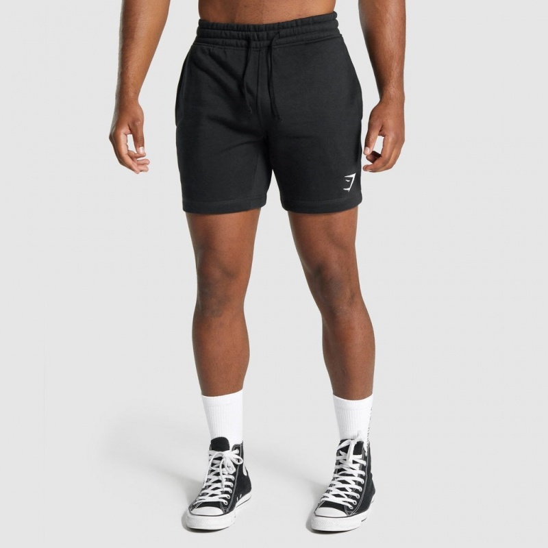Σορτσ Gymshark Crest μαυρα | 301NQPDXV