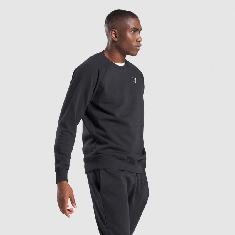 Φουτερ Gymshark Crest μαυρα | 562YTHBUQ