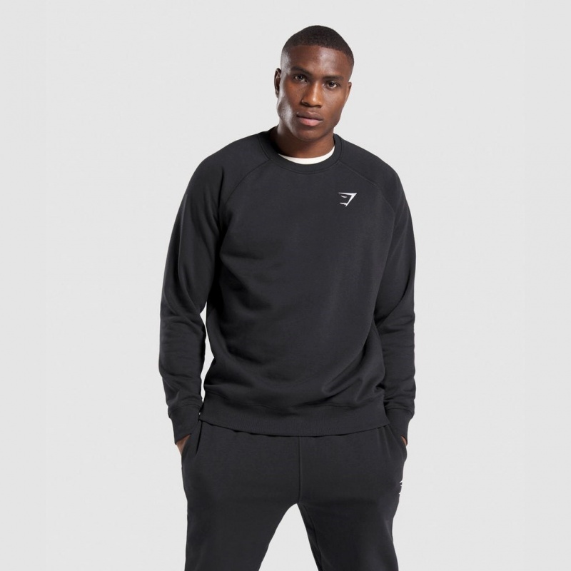 Φουτερ Gymshark Crest μαυρα | 562YTHBUQ