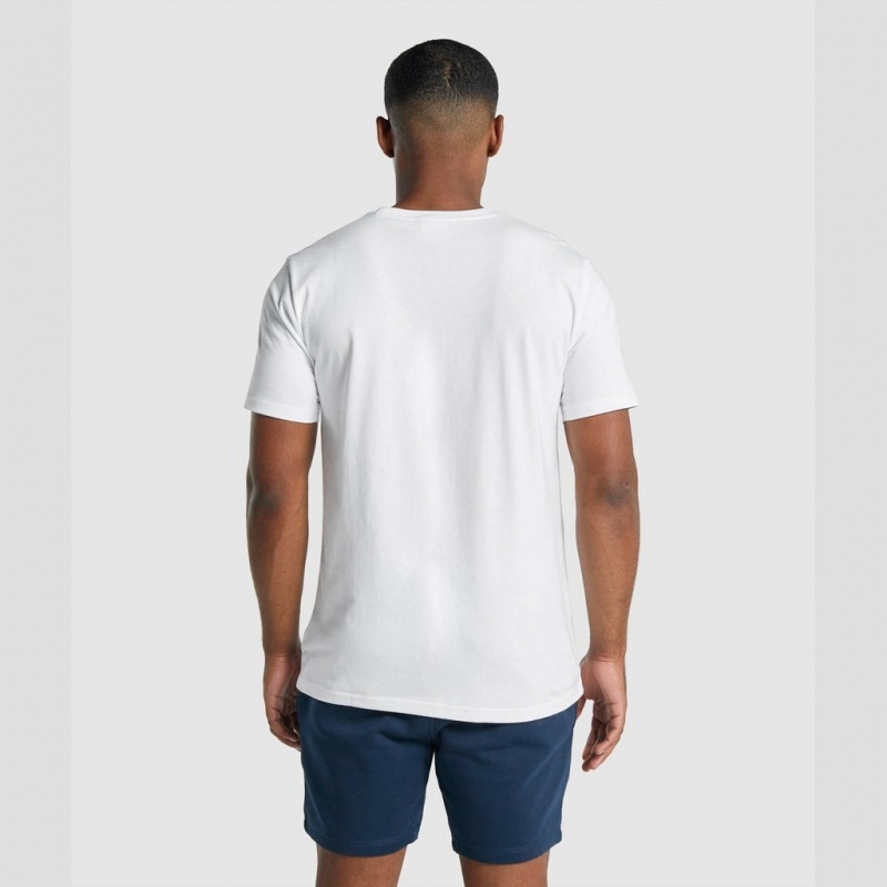μπλουζακια Gymshark Crest ασπρα | 835CKSTEY