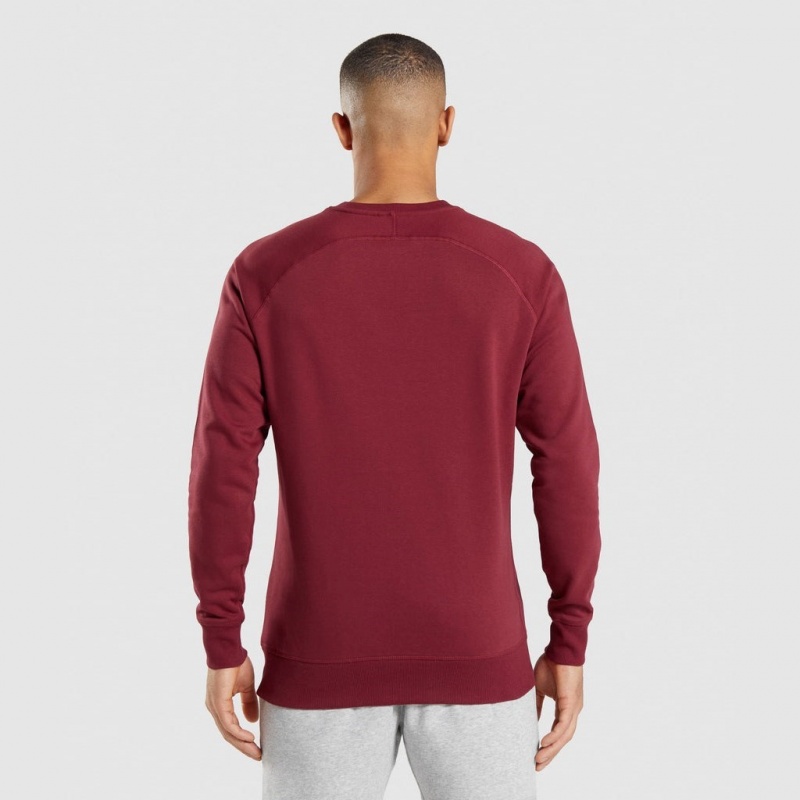 Φουτερ Gymshark Crest μπορντο κοκκινα | 812GMZDWO