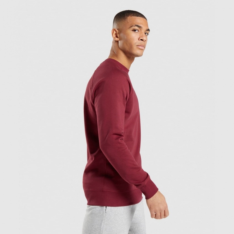 Φουτερ Gymshark Crest μπορντο κοκκινα | 812GMZDWO