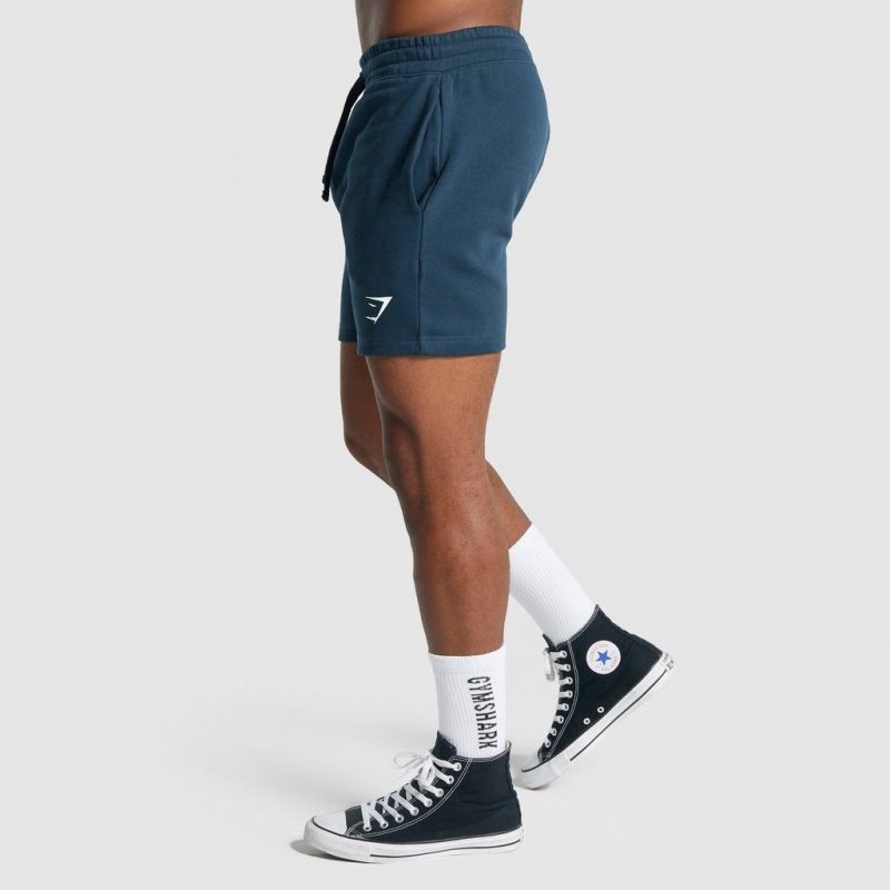Σορτσ Gymshark Crest σκουρο μπλε | 982ZBCRGV