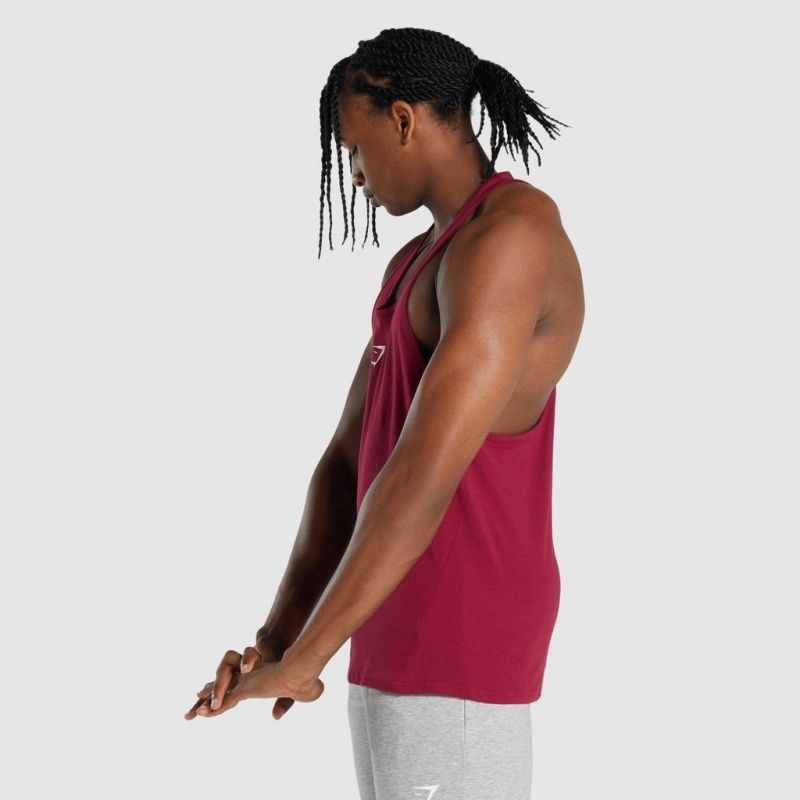 Γιλεκο Gymshark Critical 2.0 Stringer μπορντο | 429IKSENL