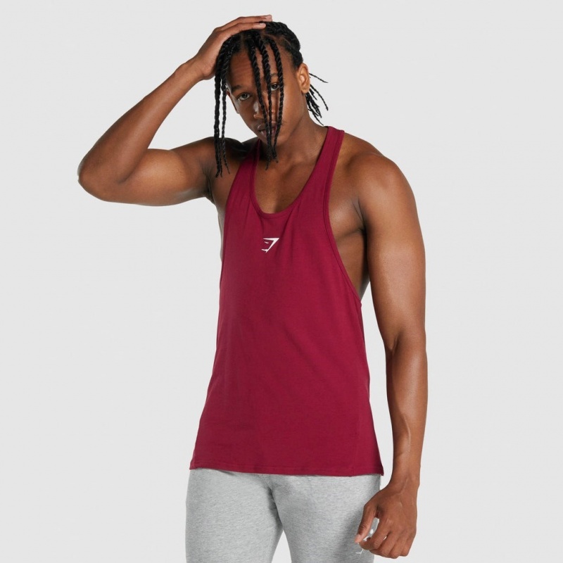 Γιλεκο Gymshark Critical 2.0 Stringer μπορντο | 429IKSENL