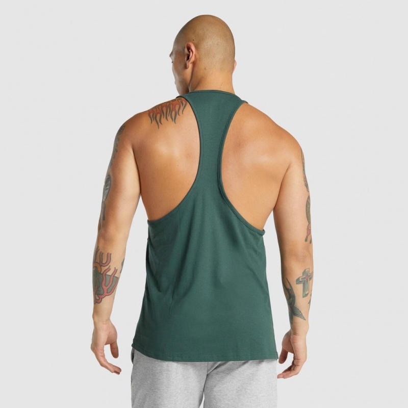 Γιλεκο Gymshark Critical 2.0 Stringer σκούρο πρασινο | 461UAOGLP