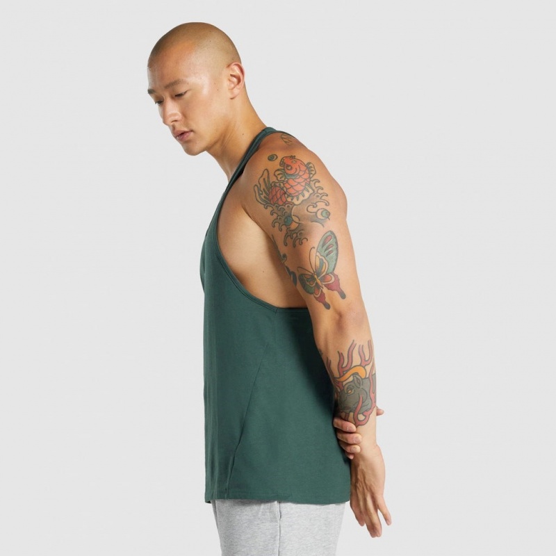 Γιλεκο Gymshark Critical 2.0 Stringer σκούρο πρασινο | 461UAOGLP